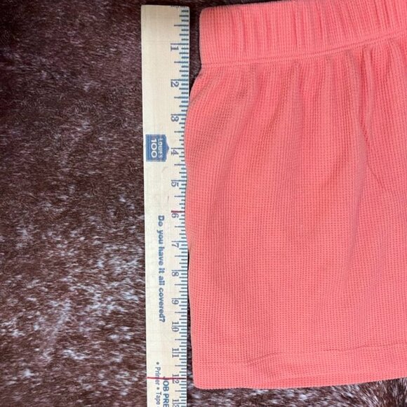 Honeydew Intimates Waffle Knit Lounge Pajama Shorts Coral Medium NWOT - Picture 13 of 13